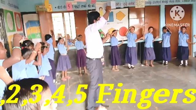 ಅಭಿನಯಗೀತೆ#One,Two,Three,Four,Five Fingers #abhinaya #School #Actions #youtube #Activity#viral #Rhy смотреть онлайн