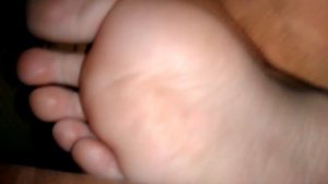 Пятка моего спящего друга