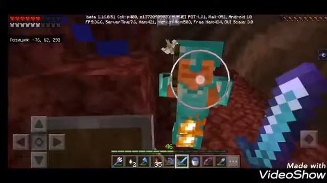 Скелет в алмазной броне в Майнкрафт! смотреть онлайн