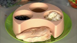 Тарелка для похудения. Как не съесть лишнего. Жить здорово! Фрагмент выпуска от 17.12.2015