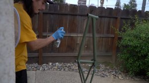 PAINTING A BMX FRAME LIKE A PRO!