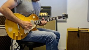 Gibson Les Paul R9 and a cranked Marshall 2061x