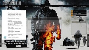 FAILED TO CONNECT TO EA ONLINE 2022 - 2021 (PC) - Battlefield Bad Company 2 - BFBC2 - Multiplayer