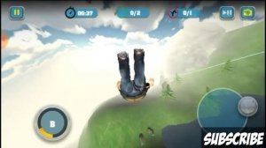 Wing suit air simulater gameplay ( sky diving )