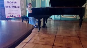 Ольга Севастьянова, 6 лет (фортепиано). Выступление 10.04.2022 г.
