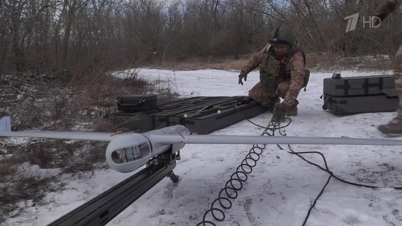 Активно работают по украинским позициям российские беспилотники