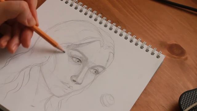 КАК ПИСАТЬ ПОРТРЕТ КАРАНДАШОМ // Штриховка, объем, материалы, светотень, заполнение смотреть онлайн