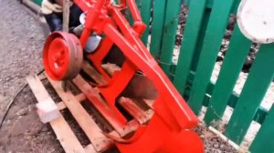Самодельный Трёх корпусной плуг на минитрактор