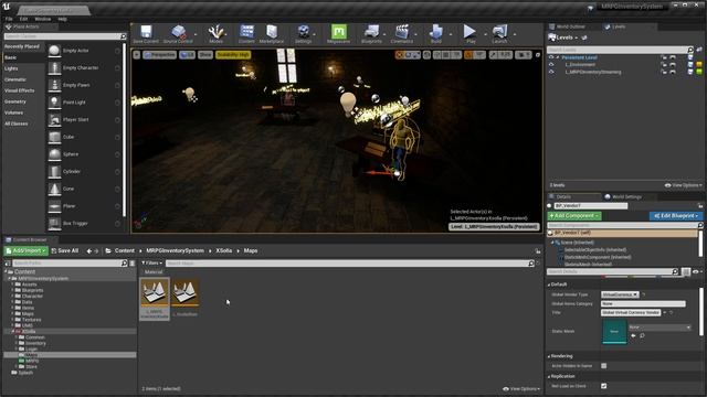 MRPG Unreal Engine 4 Tutorial - Create Online Store for your game