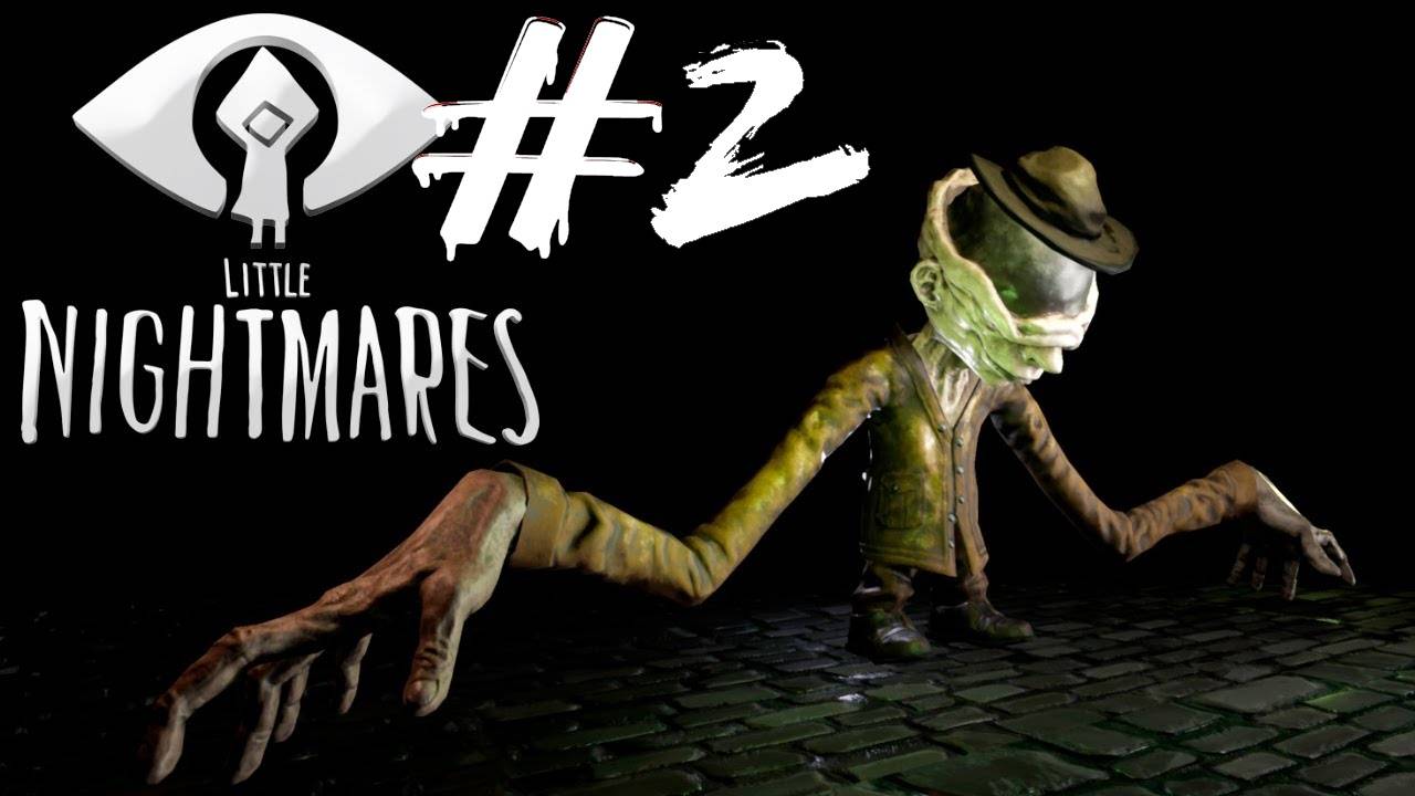 Little nightmares secrets of the maw:Прохождение#2:Убегаю от долгорукого.