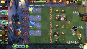 PvZ 2 - САМЫЙ БЕСЯЧИЙ УРОВЕНЬ Заруба на Хэллоуин _ Растения против Зомби 2