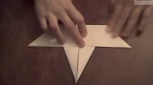 Каркающая ворона из бумаги оригами  Crow paper Origami
