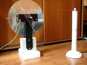Машина Вимшурста в качестве электростатического двигателя, Electrostatic motor