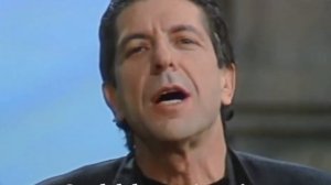 LEONARD COHEN sings "Hallelujah"