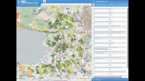 Геоинтеллект  Урбанистический модуль индекс комфорта кварталов