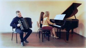 Либертанго. Баян с роялем.