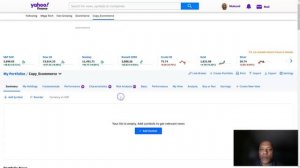 Yahoo Finance Portfolio Walkthrough