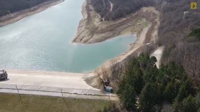 В Крыму обмелел еще один крупный водоем.