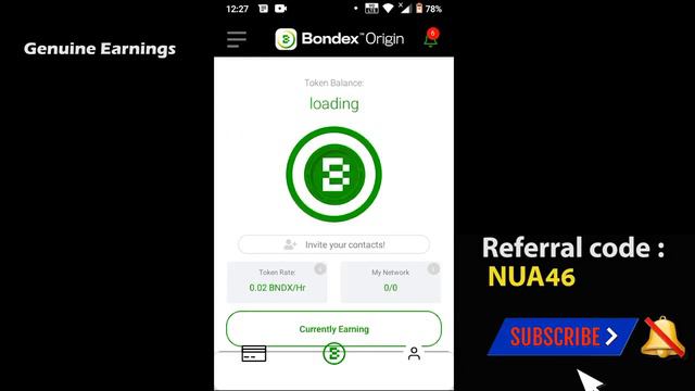 Bondex Origin App Sign Up  | Earn Free Mining Bondex Coins Daily