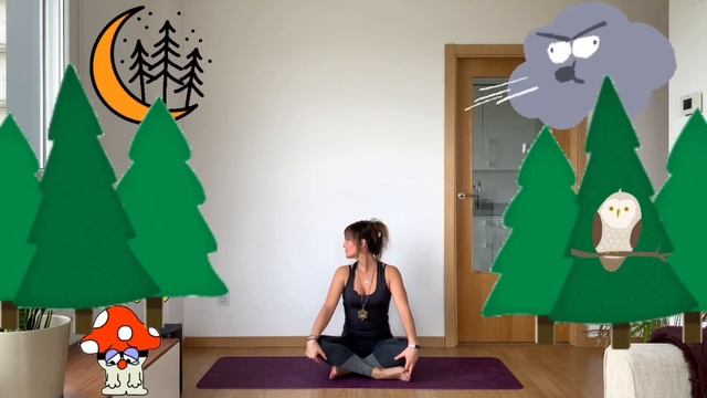 Yoga para niños - Cuento infantil - " El aprendizaje de Txipi " смотреть онлайн