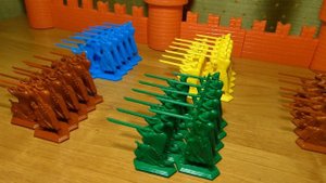 Солдатики СТРЕЛЬЦЫ от "Горыныч Пласта"