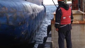 Паром «Севастополь» зашел в морской порт в Камышовой бухте