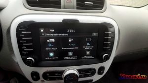 Kia Soul EV (Korea) - русификация меню магнитолы, карты россии, прошивками.