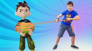 Бен10 и веселые приключения супергероев: куда пропали часы Omnitrix Ben10? Новые игры в игрушки