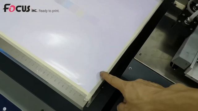17 How to work with 6090 uv printer Nozzle check test print ?