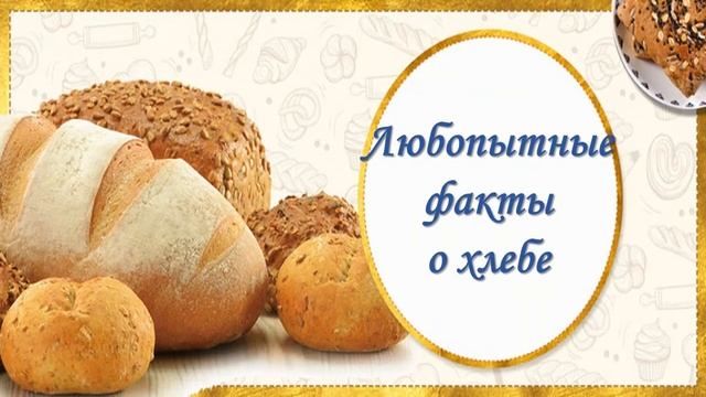 От зёрнышка до хлебушка: интересные факты о хлебе