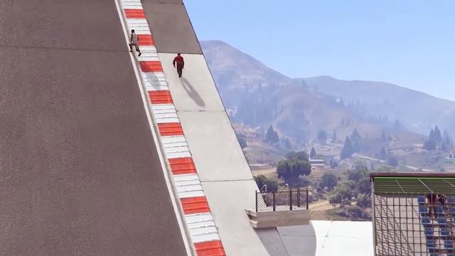 GTA 5 HOW HIGH Can You JUMP-на коке растояние прыгнет машина??? смотреть онлайн