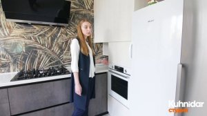 Обзор кухни с фасадами Eterno и каменной столешницей