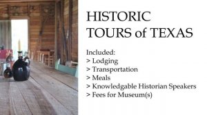 Historic Tours Of Texas - About Us