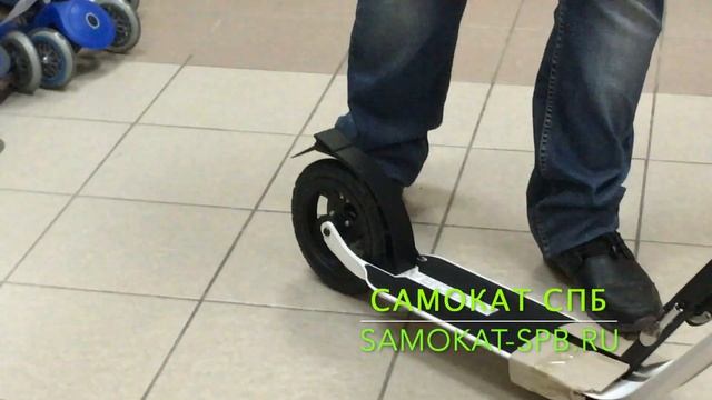 Самокат Hudora Big Wheel Air 230 Dual Brake смотреть онлайн
