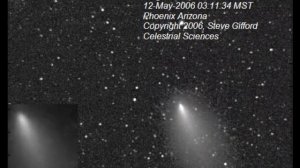 Comet 73P Schwassman-Wachman Fragment B 355 Frame Time-Lapse Video with Zoom