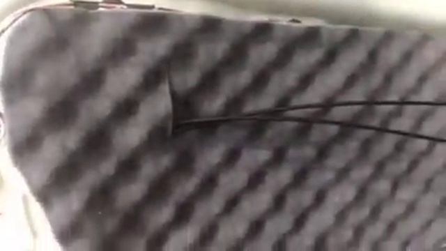 Акустическая подготовка дверей Mitsubishi Outlander в плане шумоизоляции третий слой