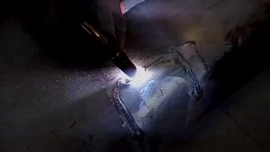 Сварка алюминиевого бака полуавтоматом