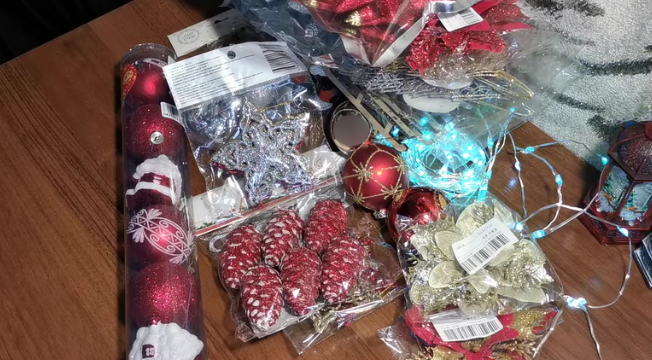 НОВОГОДНИЕ УКРАШЕНИЯ ДЛЯ ЕЛКИ: Fix Price и др. CHRISTMAS DECORATIONS FOR THE CHRISTMAS TREE