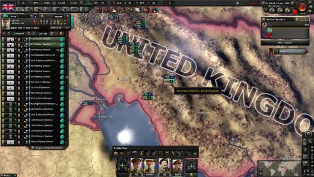 Hearts of Iron 4 - GDU mod - MP UK(tanks) - 2 смотреть онлайн
