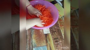 морковка по корейский   🥕🥕готовим и живём в Корее🥕🥕🥕