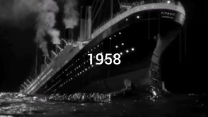 the evolution of the Titanic 1912-1997 song name hung up