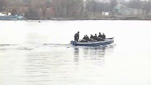 Тренировка по гребле на ял-6