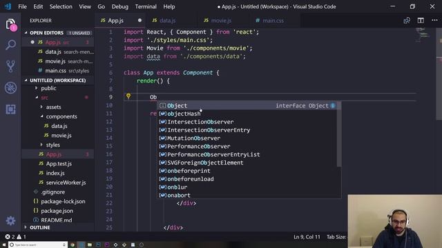 React.js Project - Search Menu Part 3 смотреть онлайн