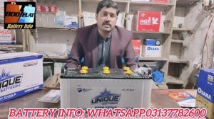 Deep Cycle UDC180 Unique Battery Special Designed For Solar/Inverter|Zeeshan|@Batteryinfo2600