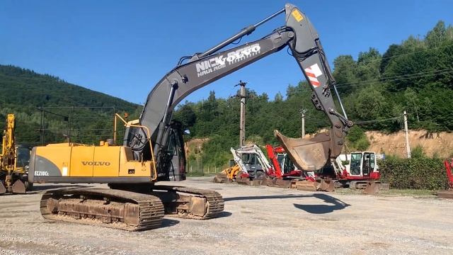 Volvo EC 210 CL Excavator Demo Tuscher and Milas Company TMC смотреть онлайн
