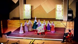 Композиция "Колядование с козой". Образцовый фольклорный коллектив "Воробейка". Ансамбль 1 класса.