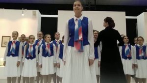 Выступление детского камерного хора Ансамбль песни и пляски им. В. С. Локтева песня " весна 45 года
