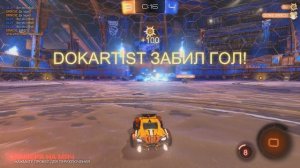 rocket league - боксёрский гол...смешной автогол..