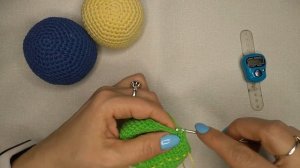 МК мячик крючком
