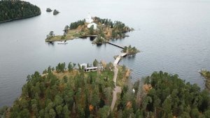 Осенний Валаам с высоты птичьего полёта. 19.10.17 г.